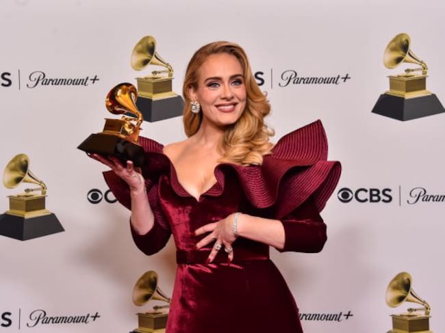 Adele, en los Grammy 2023.