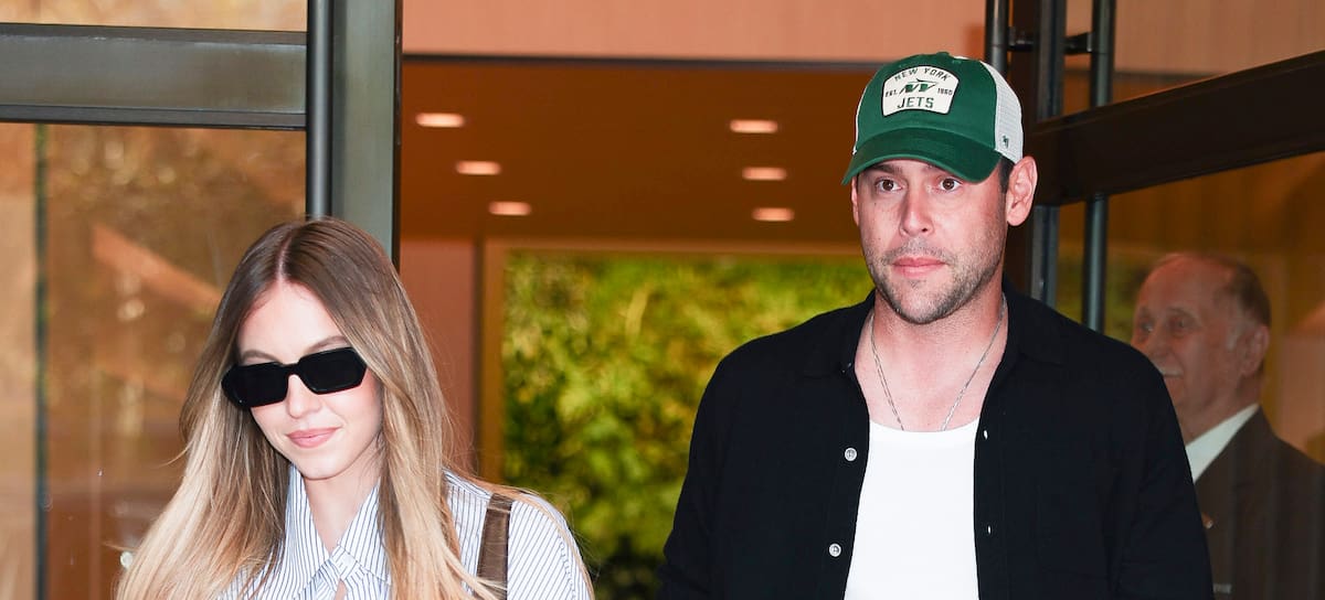 Sydney Sweeney y Scooter Braun en Nueva York.