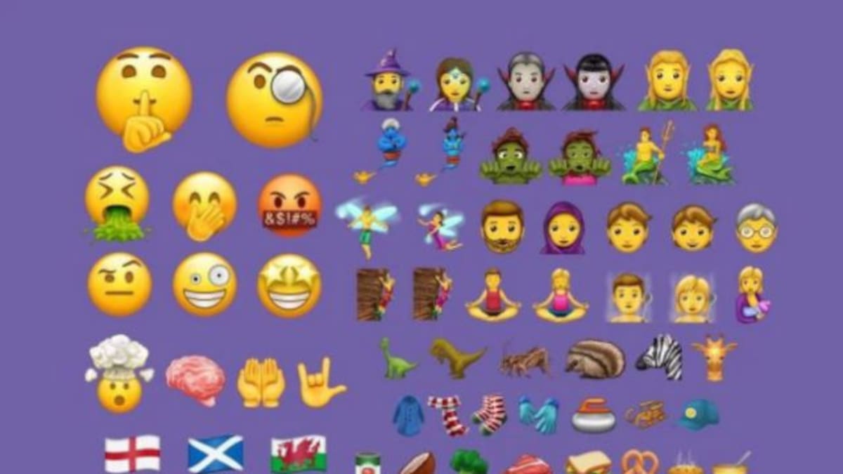 Llegan los emojis más raros que te puedas imaginar