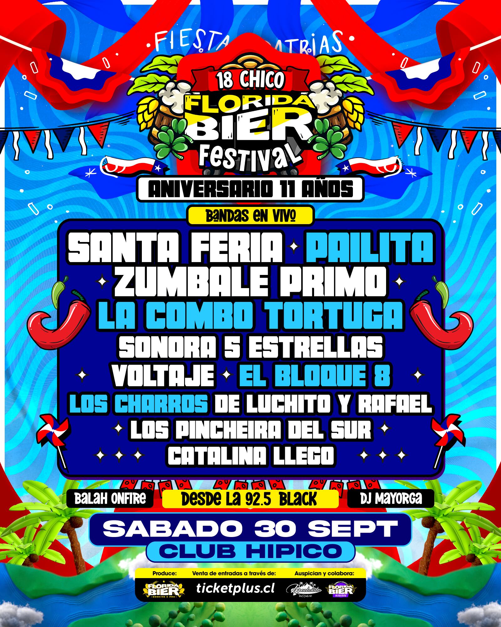 Afiche oficial del Festival Florida Bier