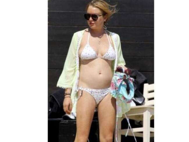 ¿Lindsay Lohan está embarazada?