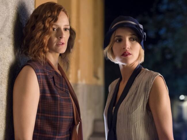 Ana Polvorosa y Ana Fernández en 'Las chicas del cable'