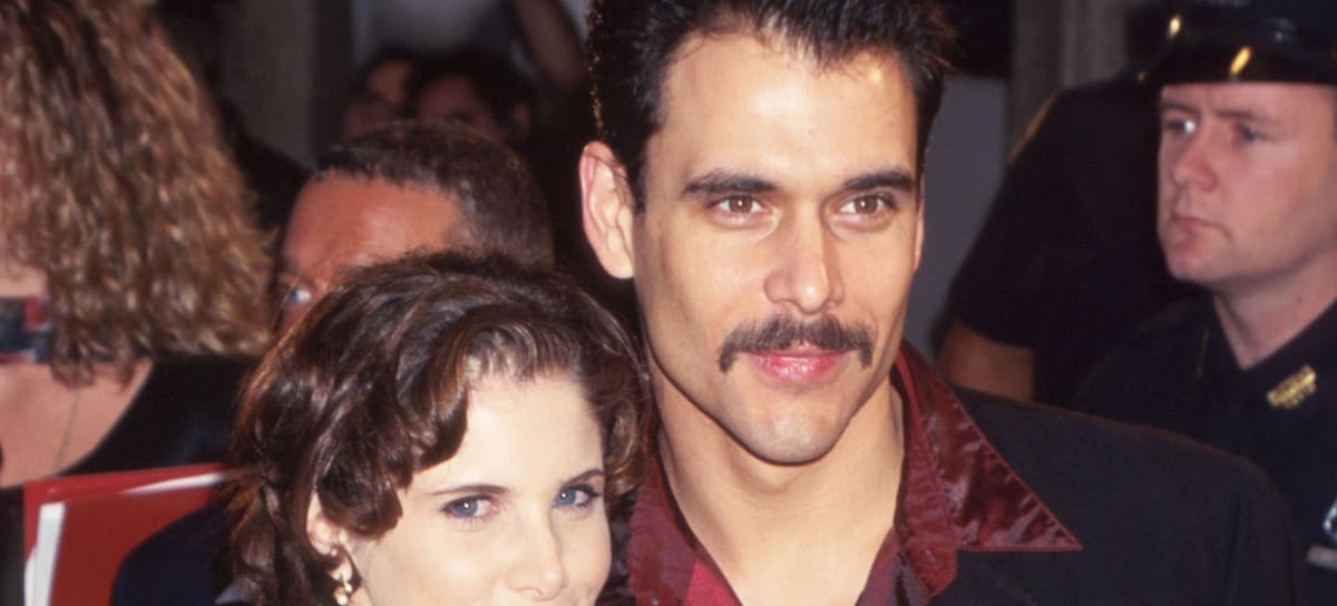 Robert Kelker-Kelly y Miriam Parrish, en la Annual Soap Opera Update Awards 1996.