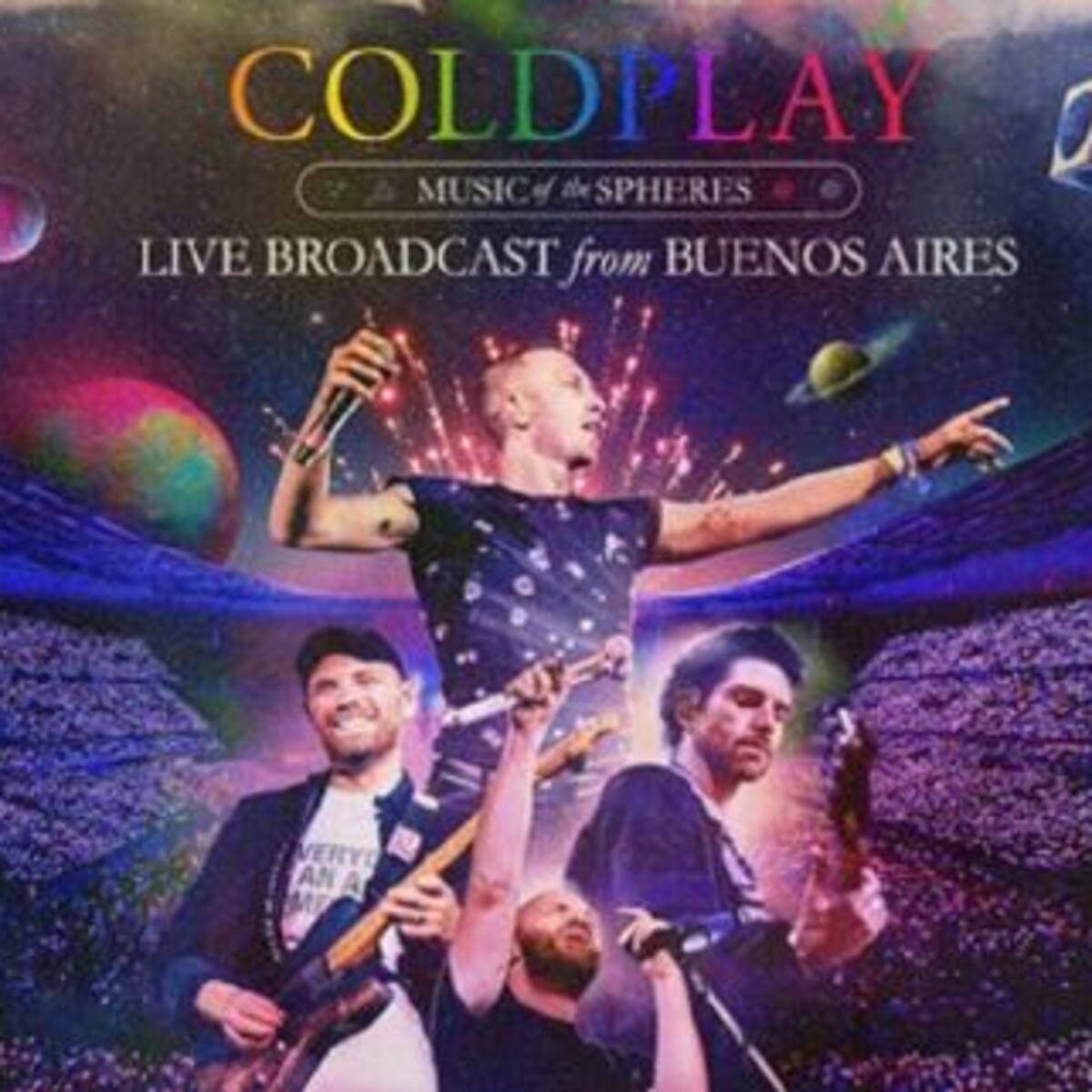 ¡Coldplay anunció la transmisión en vivo de su show desde Buenos Aires!