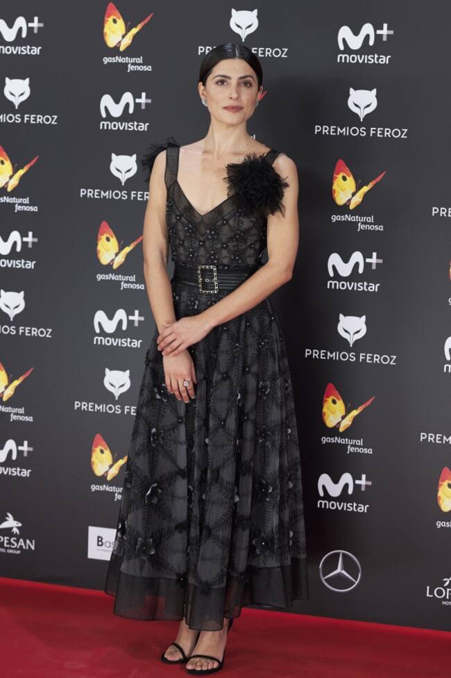 Bárbara Lennie se alzó con el reconocimiento a mejor actriz dramática por María y los demás / Getty