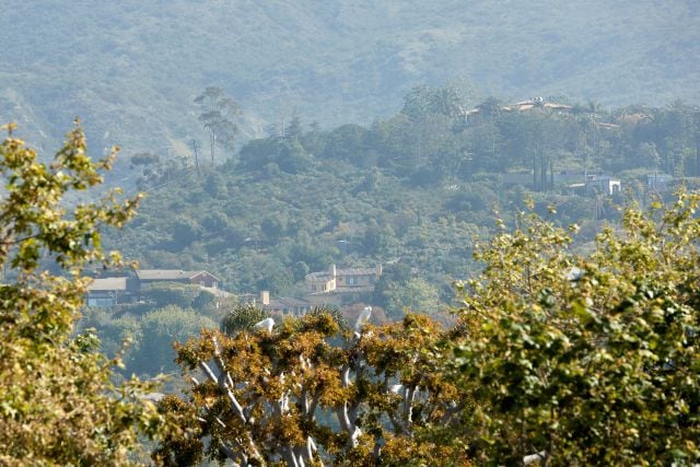 Vista general del vecindario de Serra Retreat en Malibú (California), donde Meghan y Harry se han establecido.