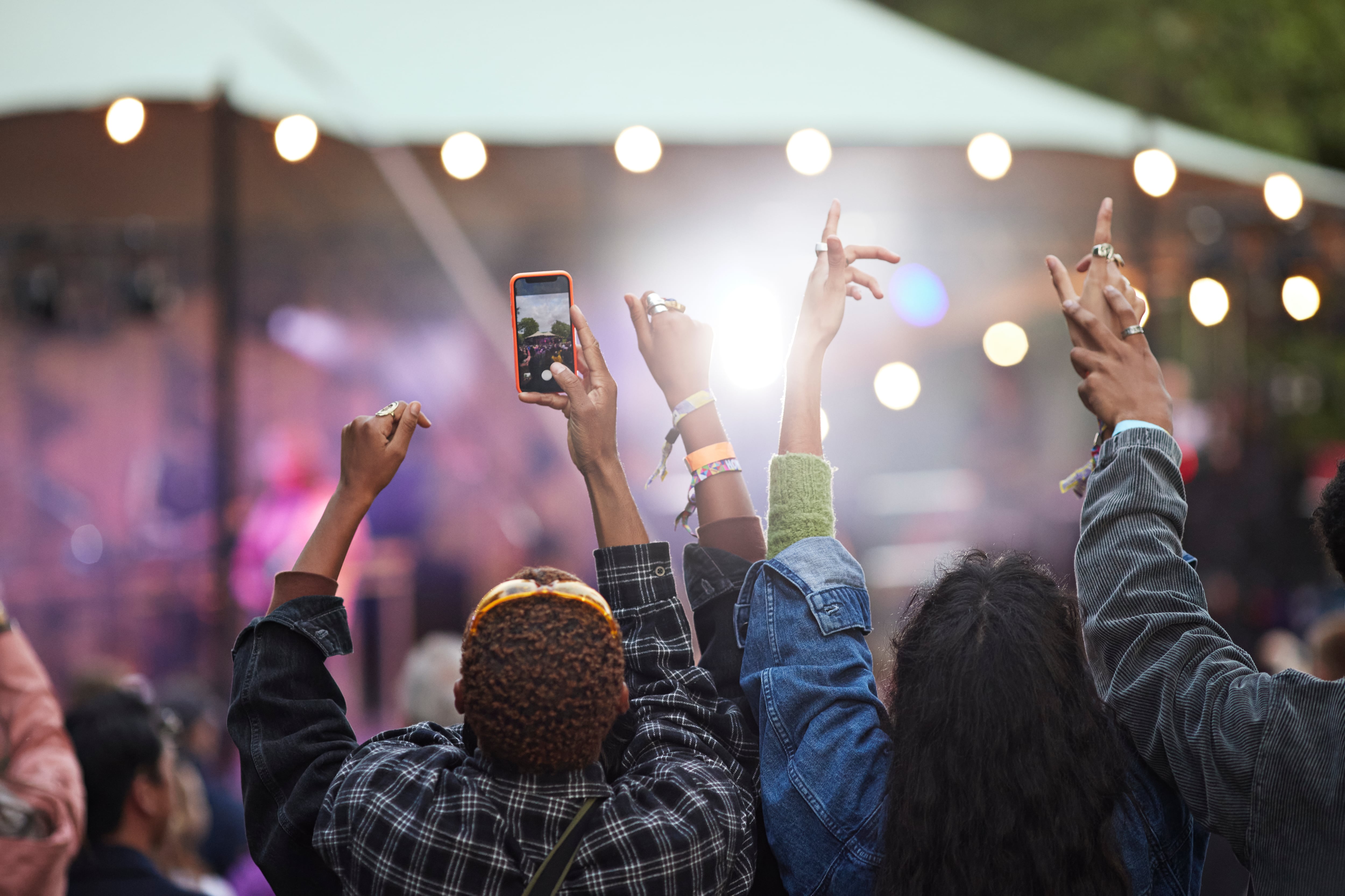 Público de un festival