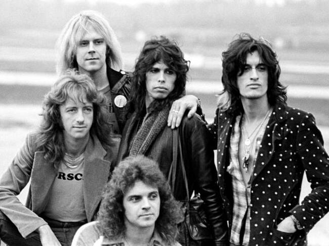 Aerosmith en noviembre de 1977