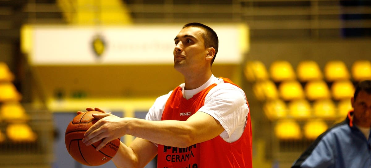 Dejan Milojevic cuando jugaba con el Pamesa Valencia en 2009.