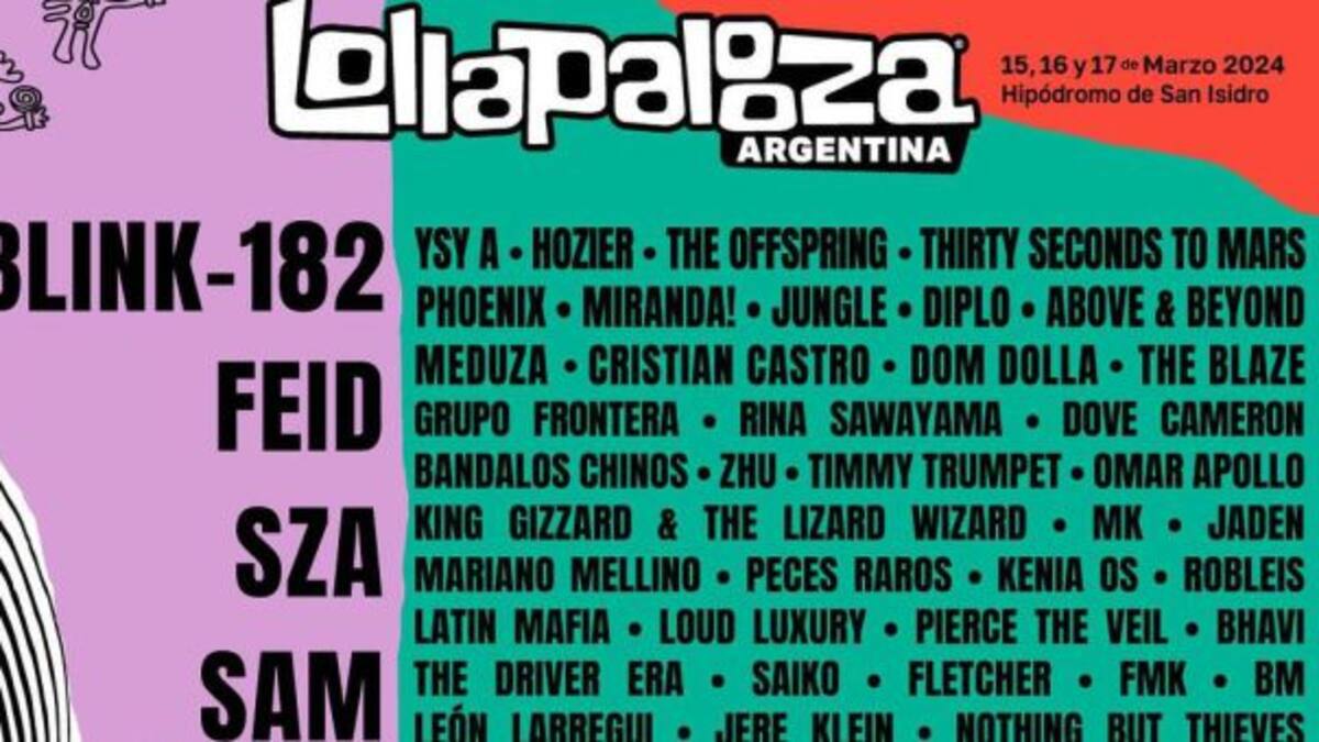 ¡LOS40 TE LLEVA AL LOLLAPALOOZA 2024!