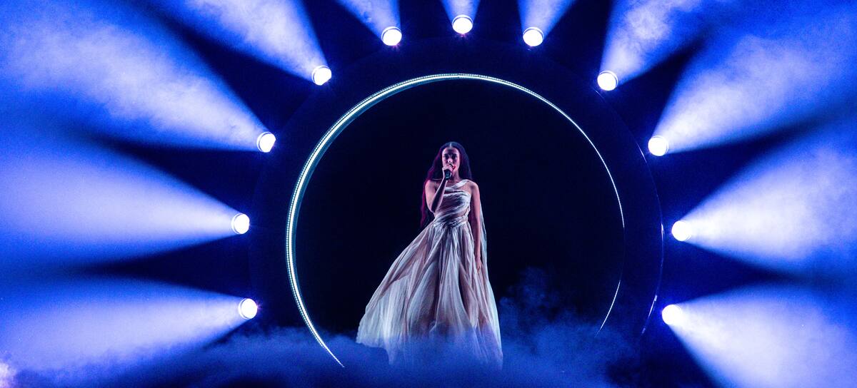 La actuación de Eden Golan, representante de Israel, en la segunda semifinal de Eurovisión 2024
