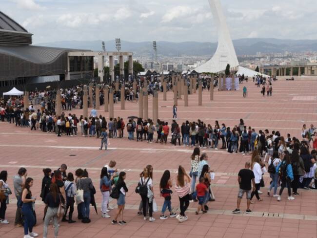 El casting de Barcelona se ha celebrado en la explanada olímpica del Palau Sant Jordi