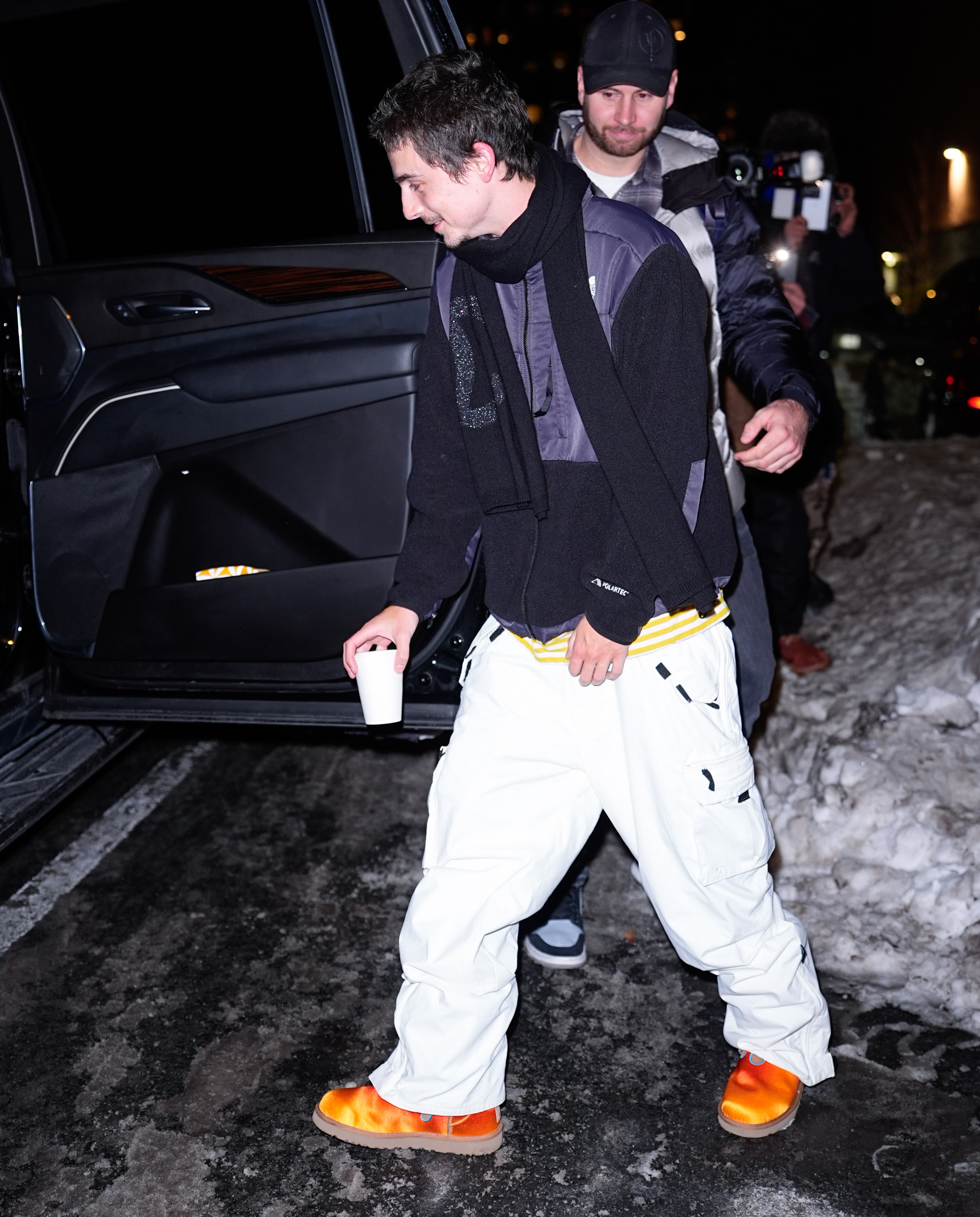 Timothée Chalamet el 29 de enero en Brooklyn, Nueva York.