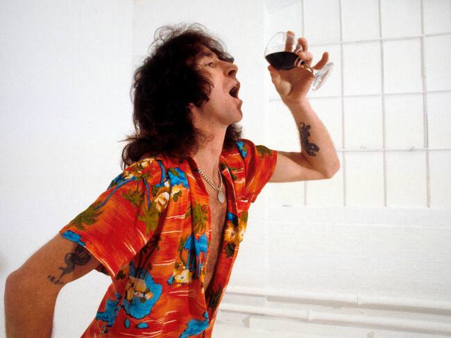 Bon Scott en una imagen de archivo.