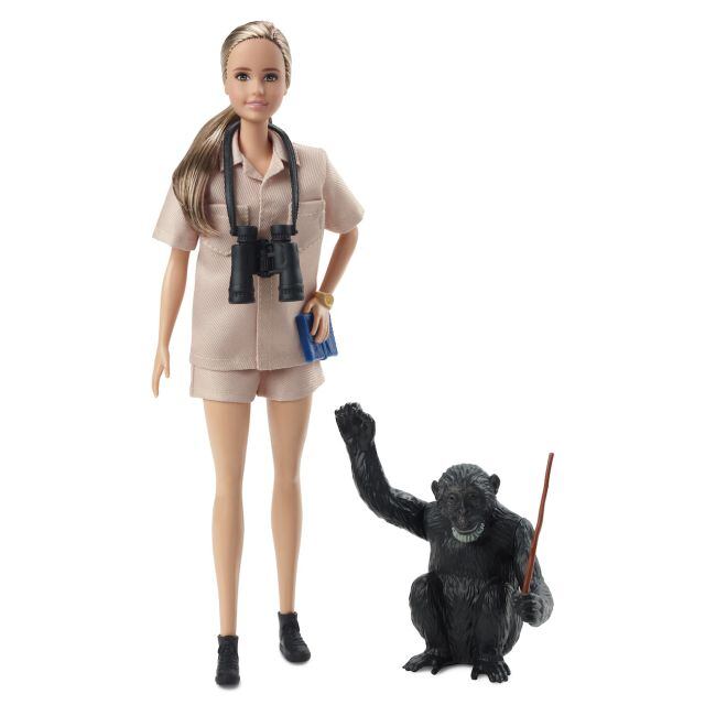 Nueva Barbie inspirada en Jane Goodall