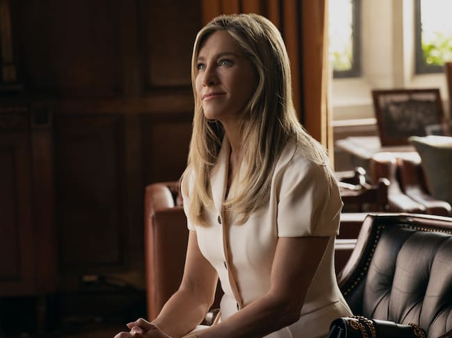 Jennifer Aniston en un fotograma de 'The Morning Show'