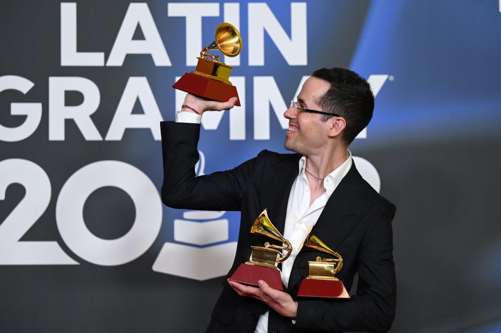 Edgar Barrera en los Latin Grammys de Sevilla. Borja B. Hojas / Getty Images for Latin Recording Academy