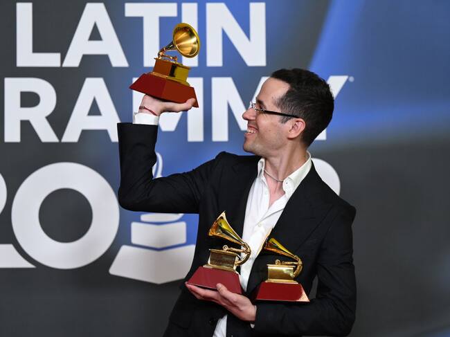Edgar Barrera en los Latin Grammys de Sevilla. Borja B. Hojas / Getty Images for Latin Recording Academy