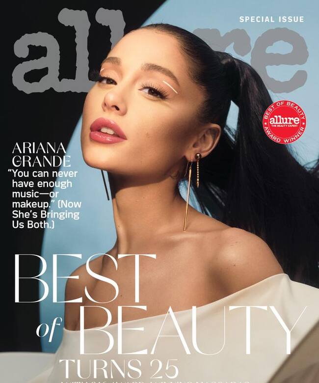 Ariana Grande Allure Oct 2021 Cover