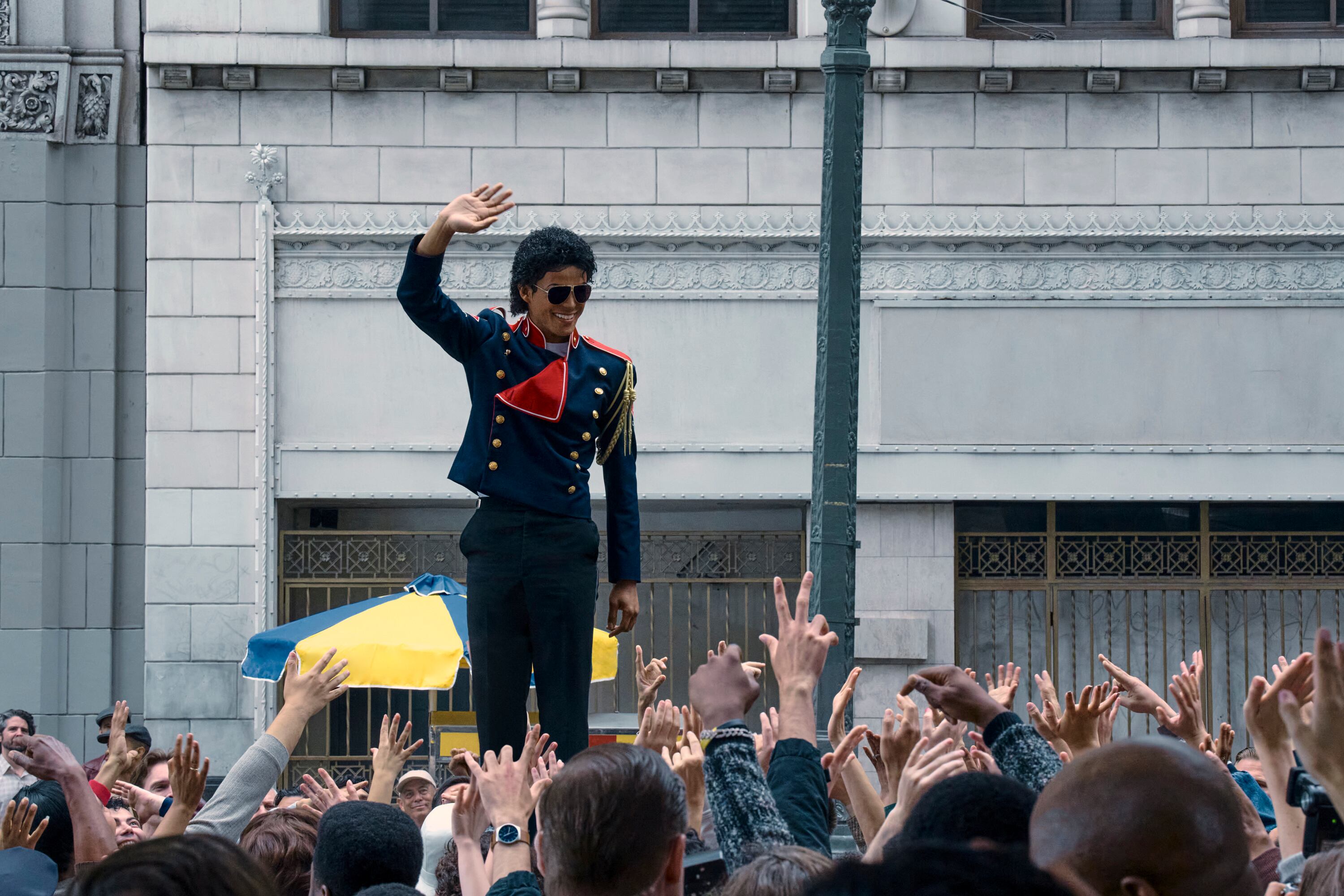 Jaafar Jackson como Michael Jackson en 'Michael'. / Glen Wilson/Lionsgate