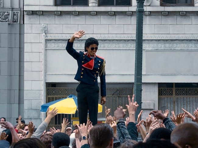 Jaafar Jackson como Michael Jackson en 'Michael'. / Glen Wilson/Lionsgate
