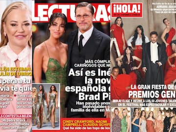 Las portadas de revistas de corazón de hoy, miércoles 30 de septiembre: Belén Esteban, el nuevo amor de Miguel Bernardeau y Brad Pitt en España