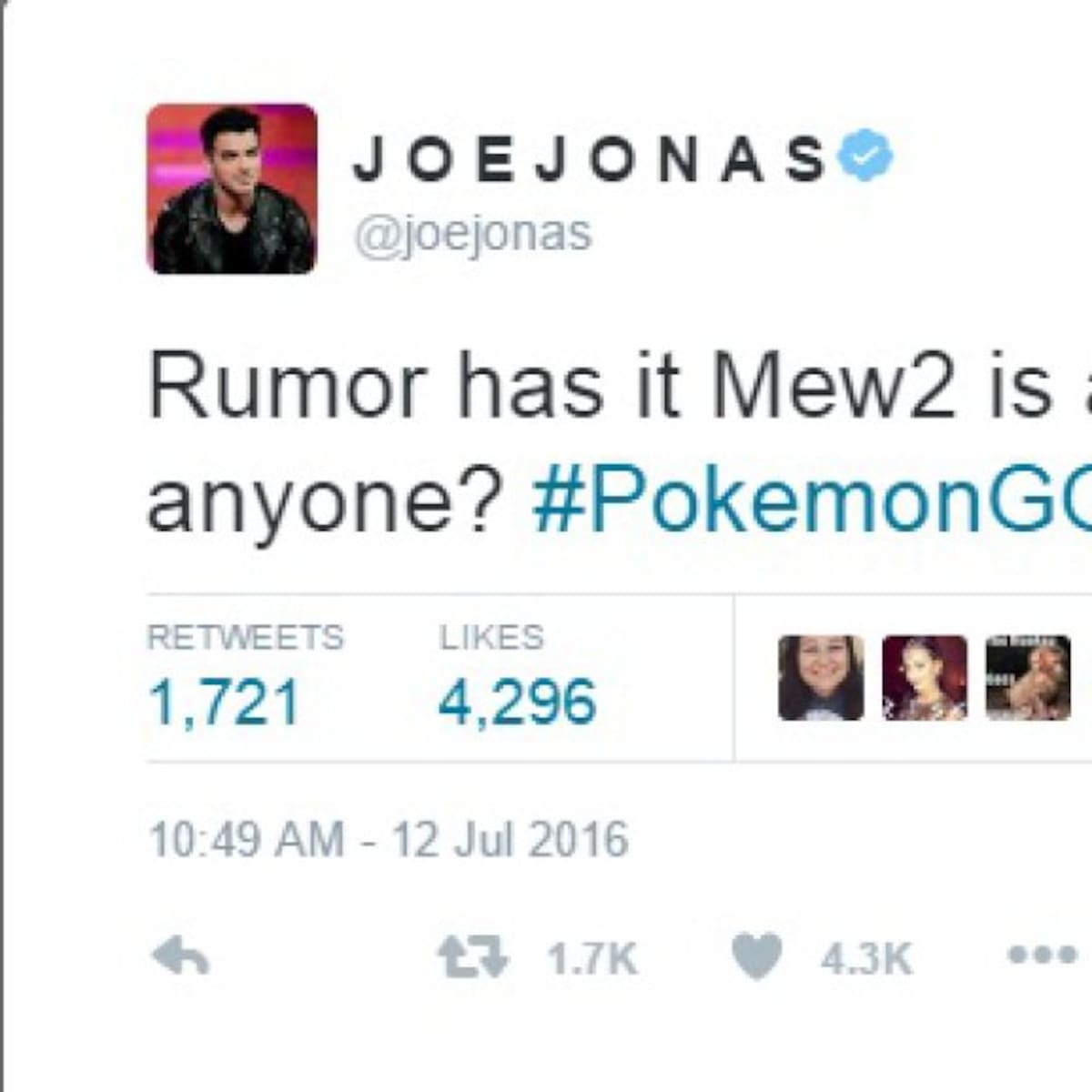 Todas estas celebrities se volvieron adictas al Pokémon GO