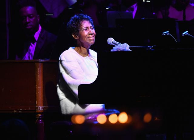 Aretha Franklin en su última gala en noviembre de 2017