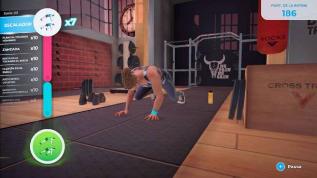 Imagen ingame de Let's Get Fit