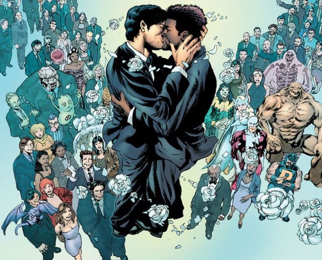 La primera boda gay de Marvel.