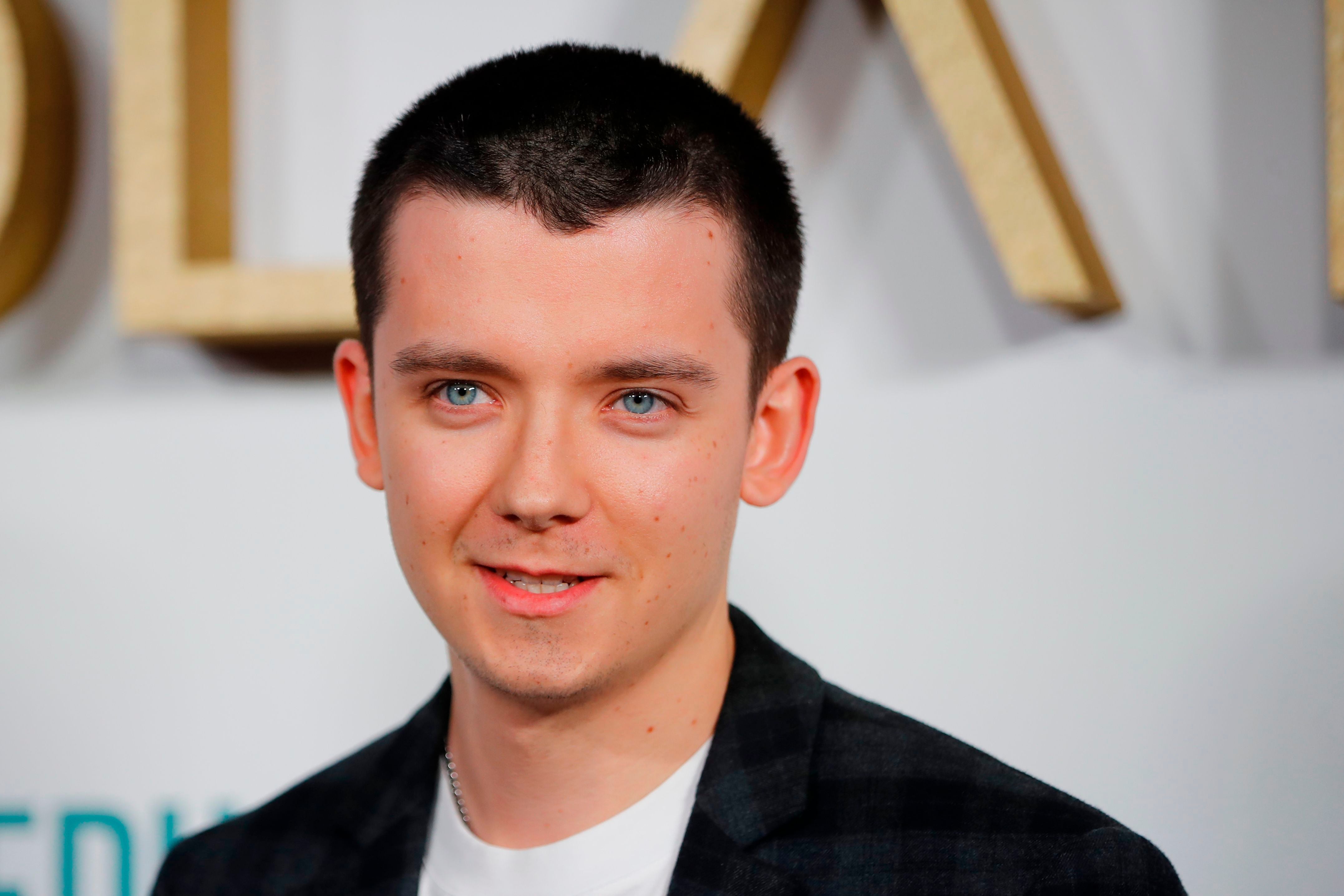 Asa Butterfield en la premiere de la segunda temporada de &#039;Sex Education&#039;. /Tolga AKMEN / AFP