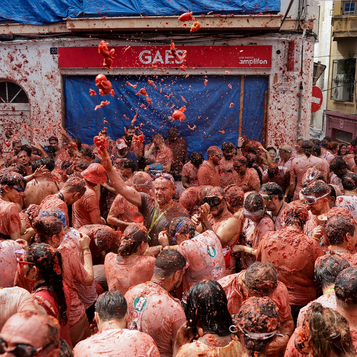 Tomatina de Buñol en Valencia: horario y dónde ver en directo