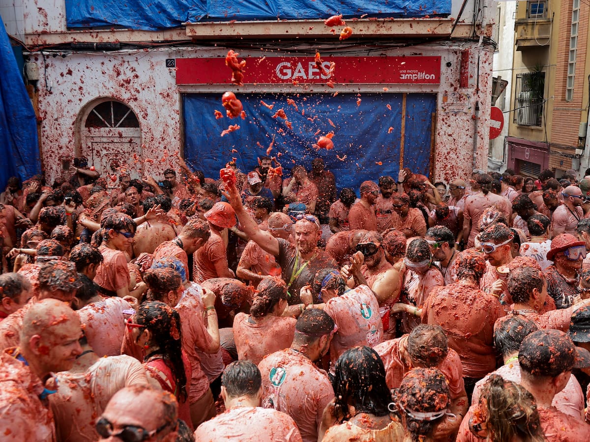 Tomatina de Buñol en Valencia: horario y dónde ver en directo