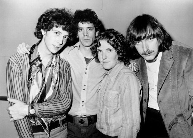 Doug Yule, Lou Reed, Maureen &quot;Moe&quot; Tucker y Sterling Morrison, miembros de The Velvet Underground, en 1970. 