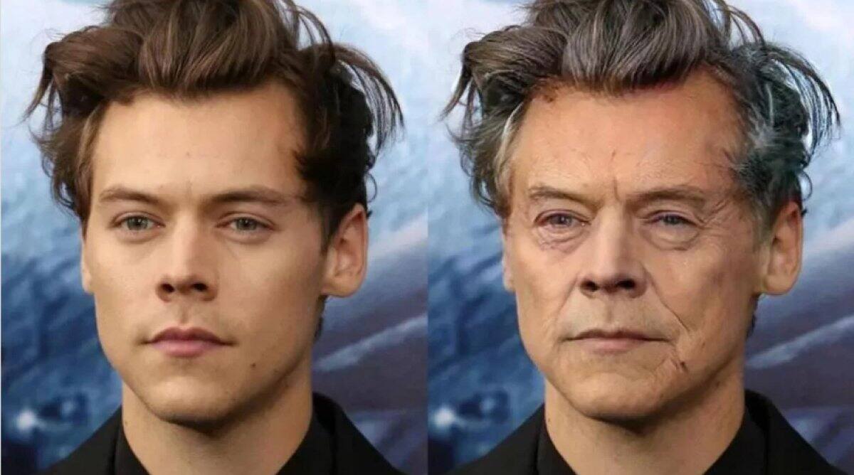 Harry Styles - Así sería a los 50 años.