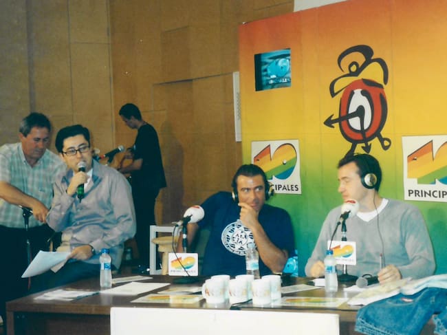 Retransmisión de Anda Ya en 2002 desde Cartagena.