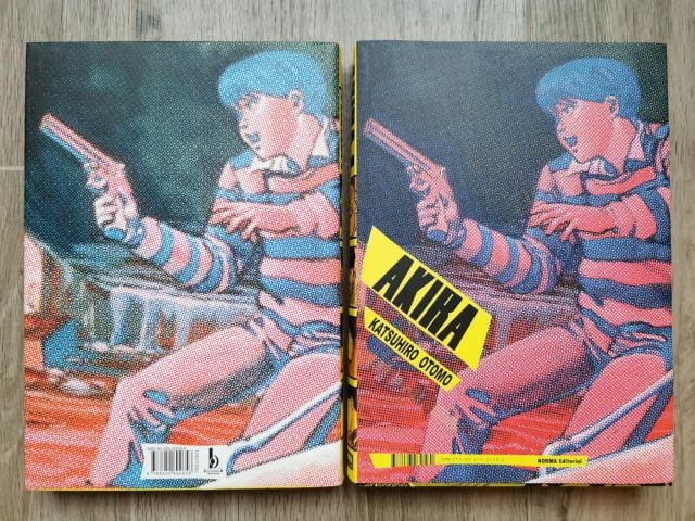 AKIRA ediciones B (1999) VS AKIRA Norma Editorial (2019)