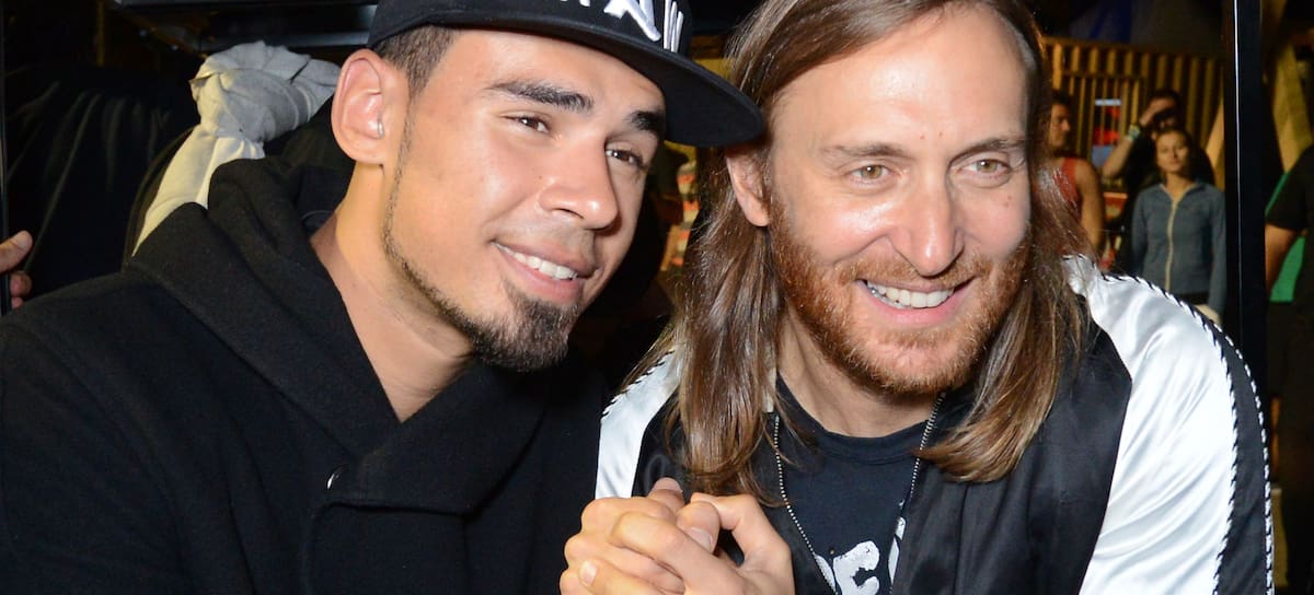 Afrojack y David Guetta, en el Ultra Music Festival Miami en 2014
