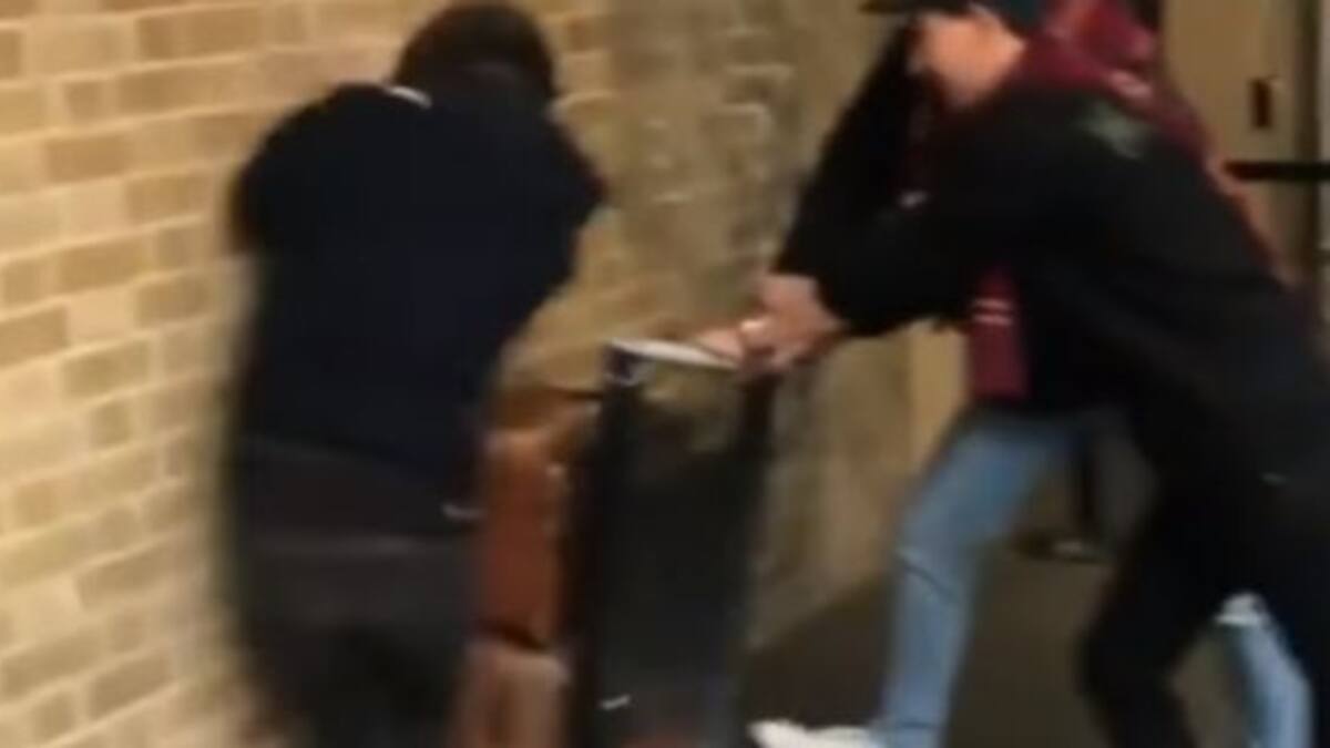 Un fan de Harry Potter quiso atravesar la Plataforma 9 ¾