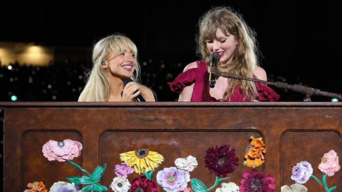 Las palabras de Sabrina Carpenter a Taylor Swift: "No hay nadie como tú"