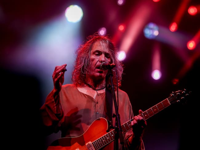 Robe Iniesta, en concierto en Rivas Vaciamadrid en 2024.