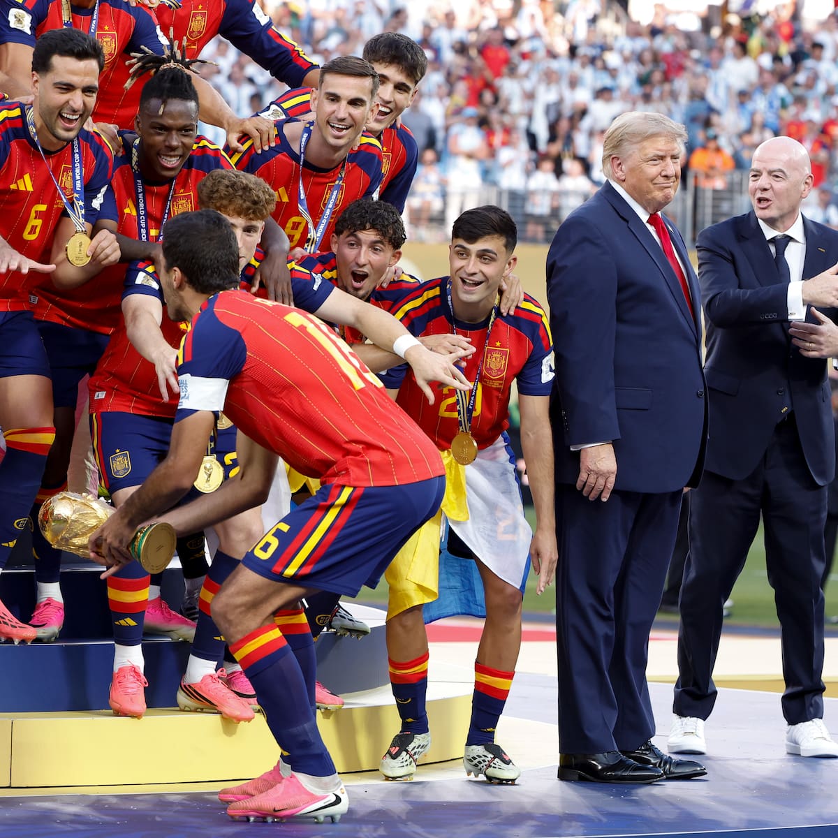 El comentario de Jordi Évole sobre el momento incómodo de Trump en el Mundial: "A lo español"