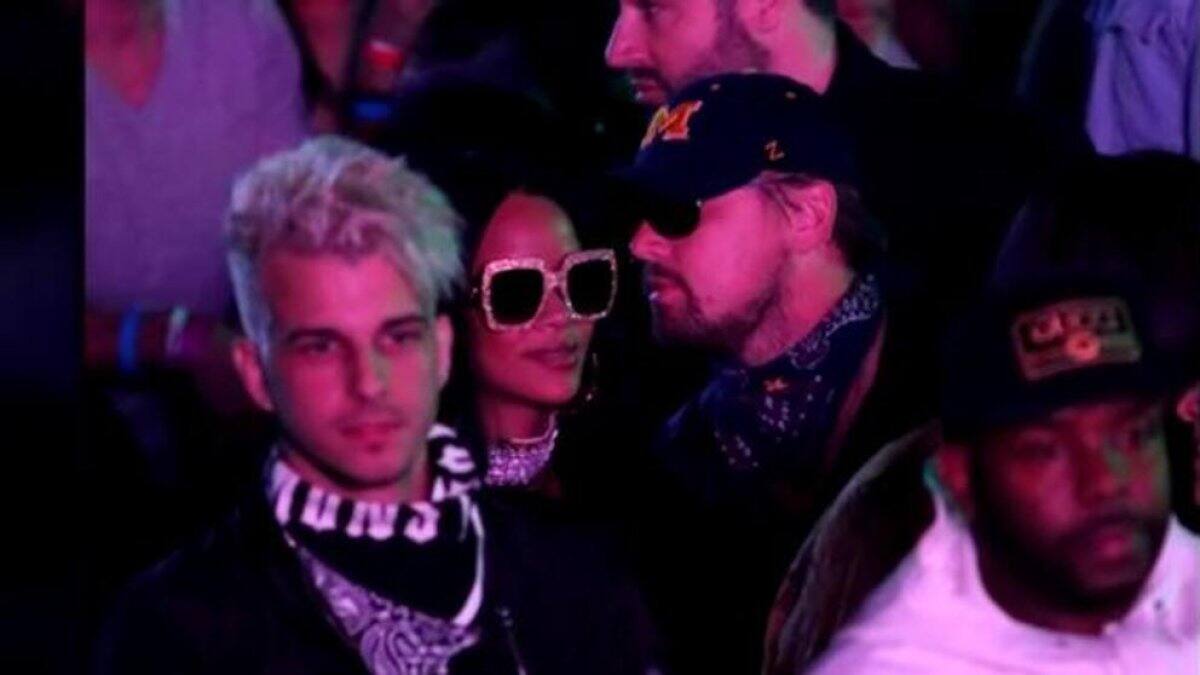 Leonardo Dicaprio y Rihanna