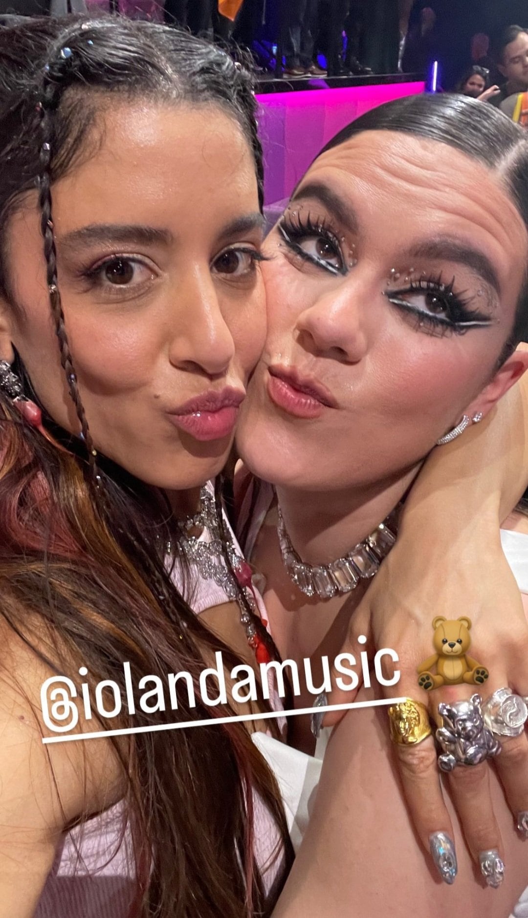 Marina Satti y Iolanda, representantes de Grecia y Portugal en Eurovisión 2024