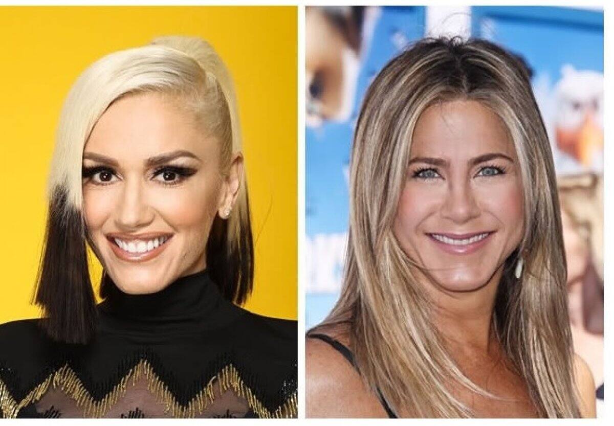 Gwen Stefani y Jennifer Aniston: 47