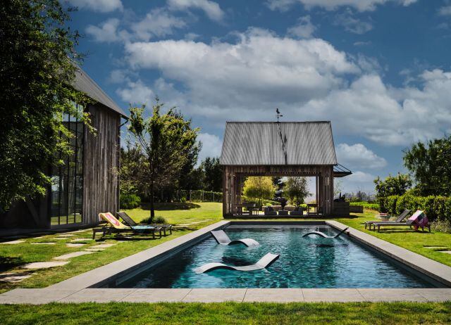 La casa tiene un terreno de 2,4 hectáreas