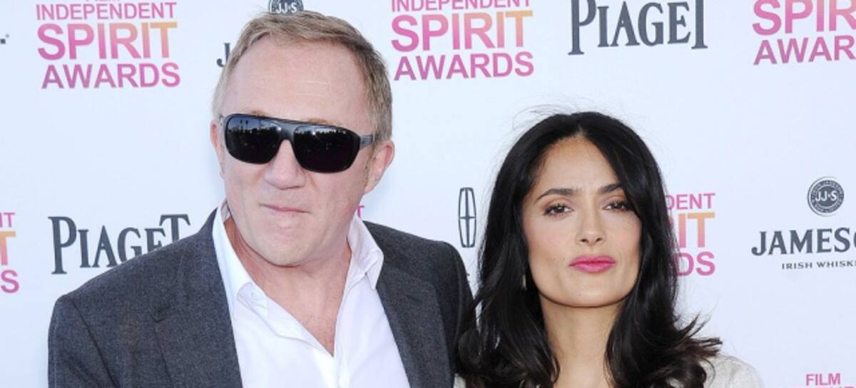 Salma Hayek y su marido François-Henri Pinault