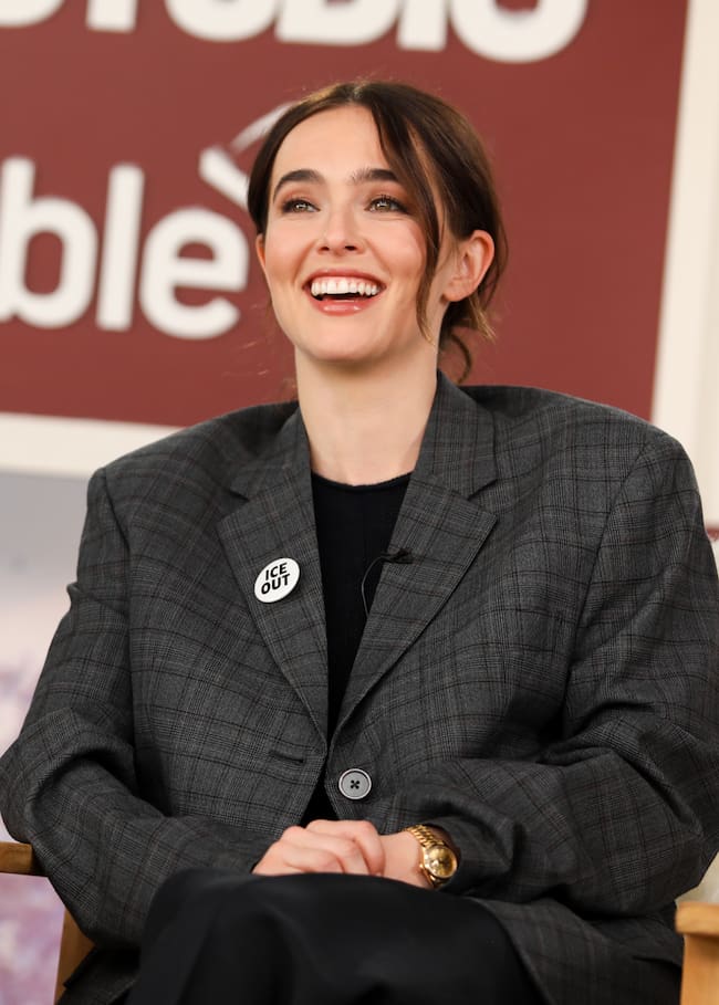 Zoey Deutch durante el festival de cine 'Sundance' el 25 de enero de 2026 en Utah.