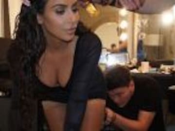 ¿Por qué Kim Kardashian se maquilla el trasero?