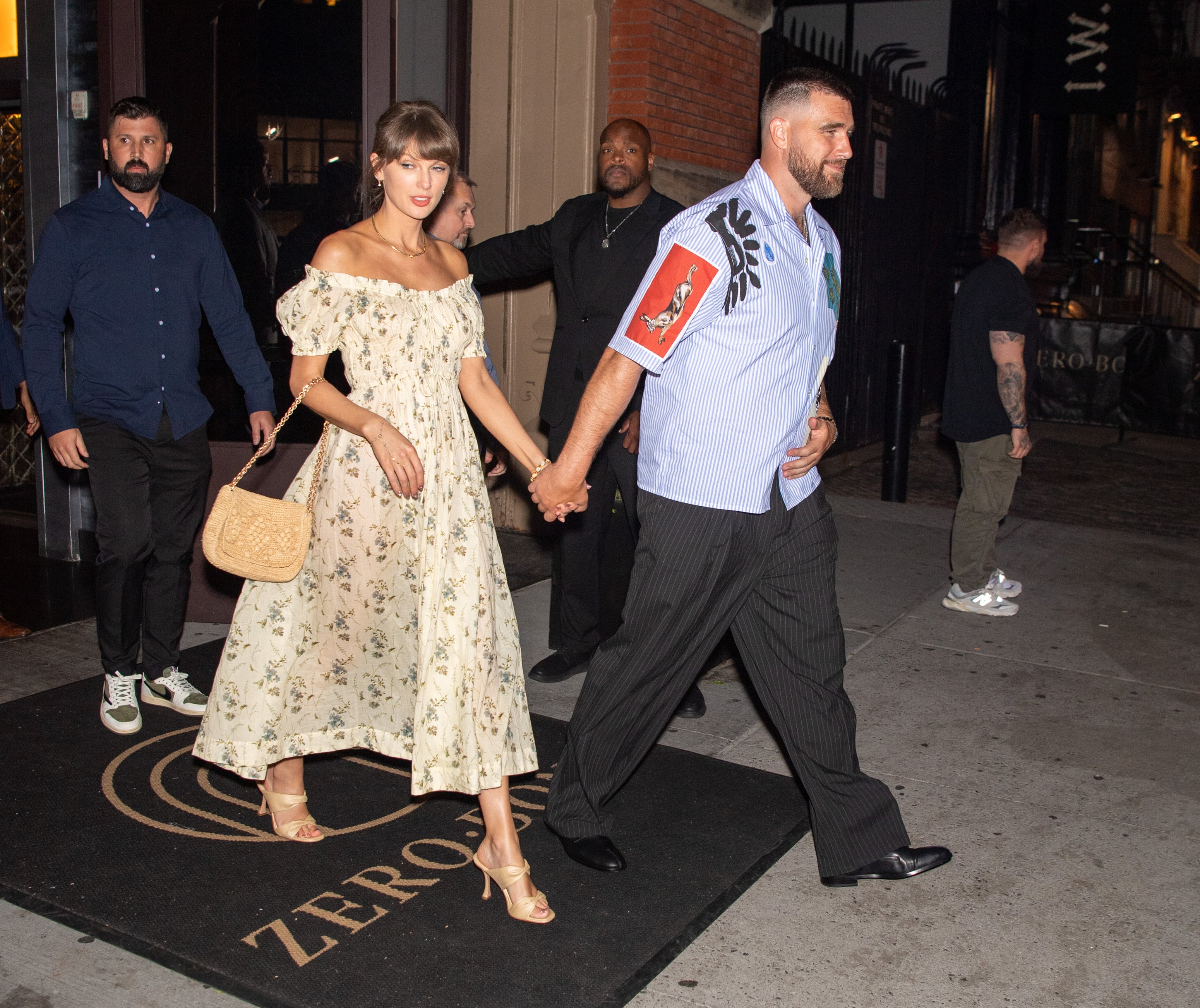 Taylor Swift y Travis Kelce el 15 de mayo de 2026 en Nueva York.